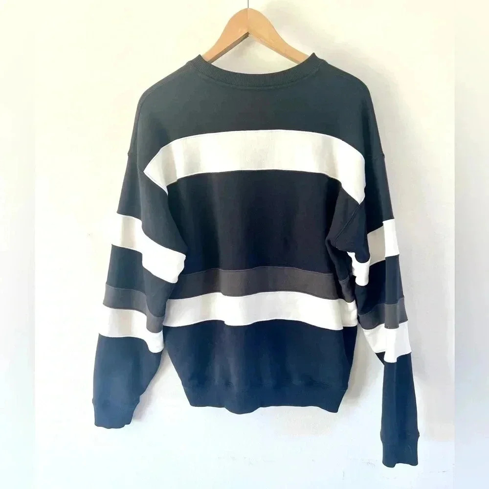 Yardsale Skateboards Valentine Sweatshirt Striped Crewneck Size Medium - Picture 5 of 11